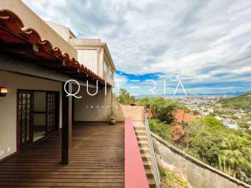 Ótima localização - Casa espetacular no Joá, vista incrível! - MQCN40008