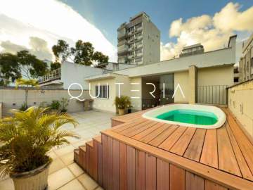 Cobertura duplex Ipanema com piscina e 2 áreas externas - MQCO40068