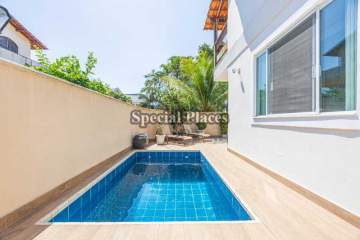 Condomínio Jardim Nova Barra. Barra - Ótima localização - Casa em Condomínio 4 quartos à venda Jardim Nova Barra. Barra - Barra da Tijuca, Rio de Janeiro - R$ 3.600.000 - BAC4630