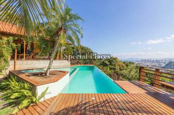 Condomínio Joá, Jackson de Figueiredo - Casa em Condomínio 5 quartos à venda Joá, Jackson de Figueiredo - Joá, Rio de Janeiro - R$ 7.800.000 - BAC5295