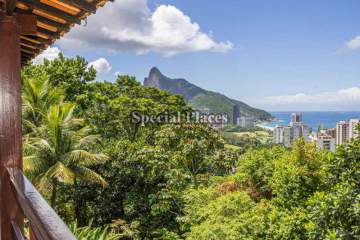 Condomínio São Conrado, Pedra Bonita - Casa em Condomínio 4 quartos à venda São Conrado, Pedra Bonita - São Conrado, Rio de Janeiro - R$ 5.300.000 - BAC5454