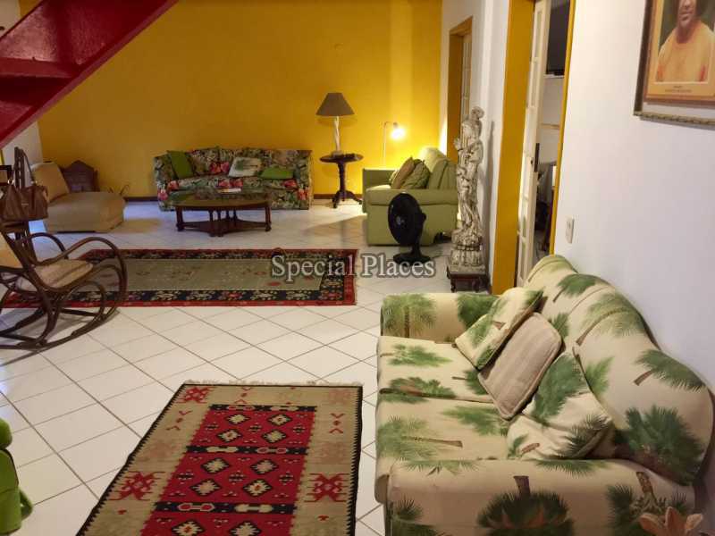Conheça SALÃO do imóvel - Casa em Condomínio 2 quartos à venda Barra da Tijuca, Rio de Janeiro - R$ 1.900.000 - BAC6018 - 9 SALÃO - 9