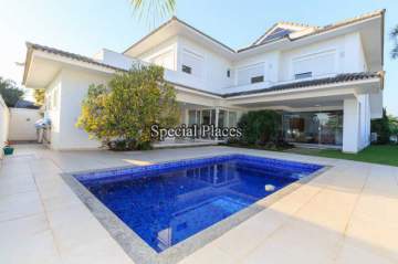 Condomínio Quintas do Rio, Barra - Casa em Condomínio 4 quartos para alugar Quintas do Rio, Barra - Barra da Tijuca, Rio de Janeiro - R$ 32.000 - LOC1100A