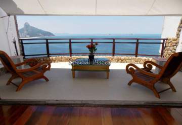 Condomínio Joá, Jackson de Figueiredo - Ótima localização - JOÁ - JOATINGA 6 QUARTOS TODOS SUITES - FRENTE MAR - ANUAL E TEMPORADA - MOBILIADA - LOC1007A
