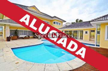 Condomínio Santa Mônica Jardins, Barra - Casa em Condomínio 6 quartos para alugar Santa Mônica Jardins, Barra - Barra da Tijuca, Rio de Janeiro - R$ 25.000 - LOC1270A