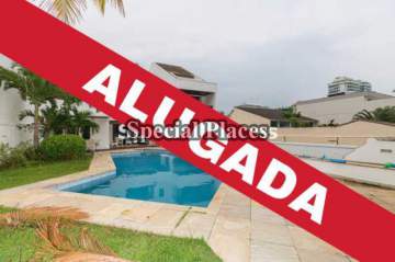Condomínio Lúcio Costa Jardim Marapendi, Barra - Casa em Condomínio 5 quartos para alugar Lúcio Costa Jardim Marapendi, Barra - Barra da Tijuca, Rio de Janeiro - R$ 25.000 - LOC1280