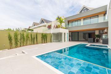 Condomínio Blue Houses, Barra - Anúncio novo! - Casa em Condomínio 5 quartos à venda Blue Houses, Barra - Barra da Tijuca, Rio de Janeiro - R$ 5.500.000 - BAC6286
