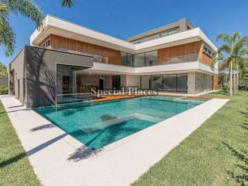 Condomínio Alphaville, Barra - Anúncio novo! - Casa em Condomínio 5 quartos à venda Alphaville, Barra - Barra da Tijuca, Rio de Janeiro - R$ 11.900.000 - BAC6288