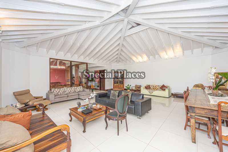 Conheça SALA MULTIAMBIENTE do imóvel - Casa em Condomínio 5 quartos à venda Portinho do Massaru, Itanhangá - Barra da Tijuca, Rio de Janeiro - R$ 8.900.000 - BAC6321 - 7 SALA MULTIAMBIENTE - 7