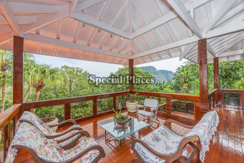 Conheça VARANDA do imóvel - Casa em Condomínio 5 quartos à venda Portinho do Massaru, Itanhangá - Barra da Tijuca, Rio de Janeiro - R$ 8.900.000 - BAC6321 - 28 VARANDA - 28
