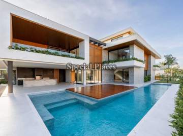 Condomínio Alphaville, Barra - ACEITA PERMUTA! - Casa no Condomínio Alphaville, Barra da Tijuca, Rio de Janeiro 5 quartos 1200m² - BAC6328