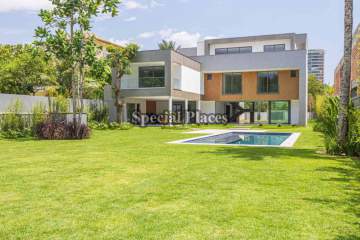Condomínio Nova Ipanema, Barra - ACEITA PERMUTA! - Casa em Condomínio 5 quartos à venda Nova Ipanema, Barra - Barra da Tijuca, Rio de Janeiro - R$ 13.900.000 - BAC6329