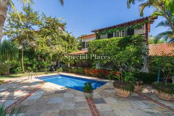 Condomínio Santa Mônica Residências, Barra - Anúncio novo! - Casa em Condomínio 5 quartos à venda Santa Mônica Residências, Barra - Barra da Tijuca, Rio de Janeiro - R$ 3.600.000 - BAC6331