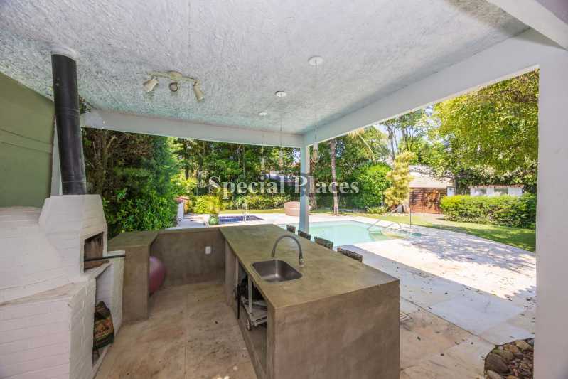 Conheça ÁREA GOURMET do imóvel - Casa em Condomínio 4 quartos para alugar Porto dos Cabritos, Barra - Barra da Tijuca, Rio de Janeiro - R$ 25.000 - LOC3764 - 7 ÁREA GOURMET - 7