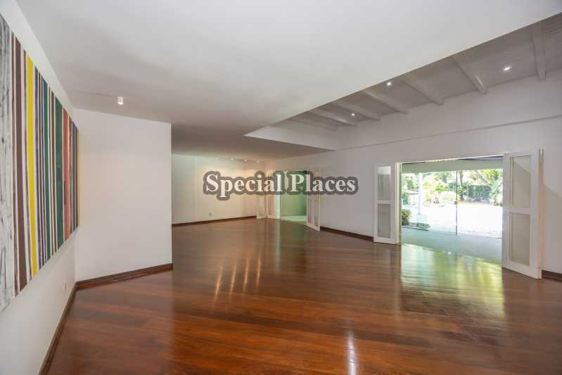 Conheça SALA do imóvel - Casa em Condomínio 4 quartos para alugar Porto dos Cabritos, Barra - Barra da Tijuca, Rio de Janeiro - R$ 25.000 - LOC3764 - 10 SALA - 10