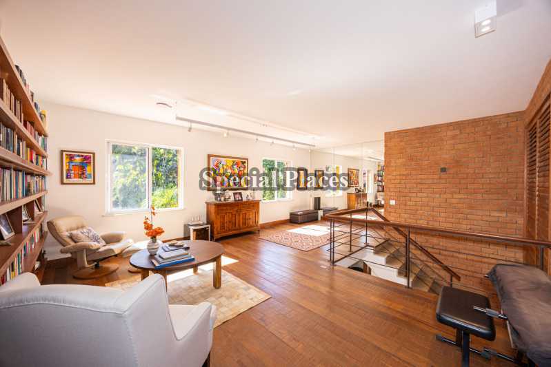 Conheça 19-Sala íntima do imóvel - Casa em Condomínio 6 quartos para alugar Jardim do Itanhangá, Itanhangá - Itanhangá, Rio de Janeiro - R$ 45.000 - LOC6038 - 19 19-Sala íntima - 19