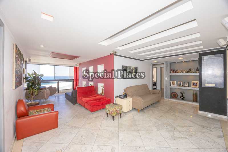Conheça 3-Sala do imóvel - Apartamento 4 quartos à venda Barra da Tijuca, Rio de Janeiro - R$ 2.300.000 - APT1022 - 3 3-Sala - 3