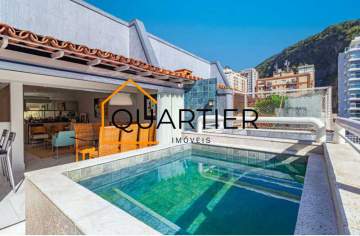 Cobertura 3 quartos à venda Botafogo, Rio de Janeiro - R$ 2.200.000 - QRCO30027