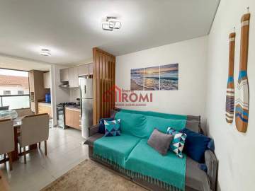 Apartamento recém-entregue em prédio novo, totalmente montado, mobiliado e climatizado, pronto para aproveitar o melhor de Ubatuba. - RM00495