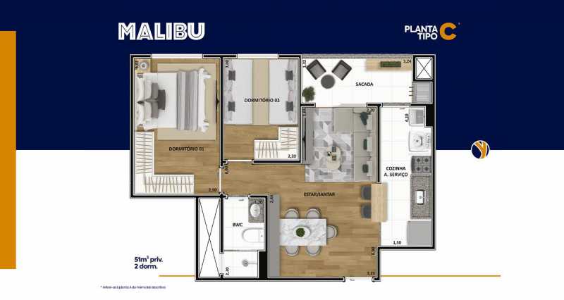 Planta 301 - Malibu - 21