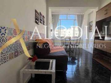 Ótima localização - Apartamento 1 quarto à venda Copacabana, Rio de Janeiro - R$ 630.000 - AP0430