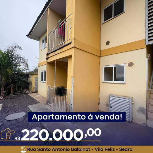 Conheça . . do imóvel - Apartamento à venda, Rua Santo Antonio Balbinot - Vila Feliz - Seara. - PRAP20016 - 1 . . - 1