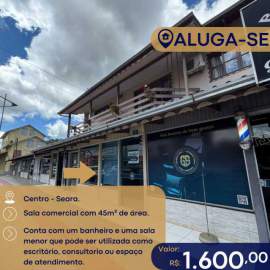 Ótima localização - Sala comercial para locação, Centro - Seara. - PRSL00002 Ótima localização - Sala comercial para locação, Centro - Seara. - PRSL00002