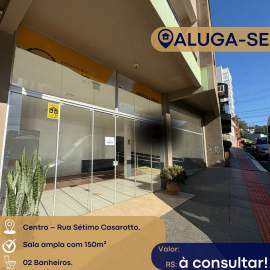 Sala comercial para locação, Centro - Seara. - PRSL00006