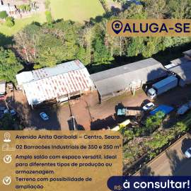 02 Barracões Industriais para locação, Centro, Seara. - PRGA00003