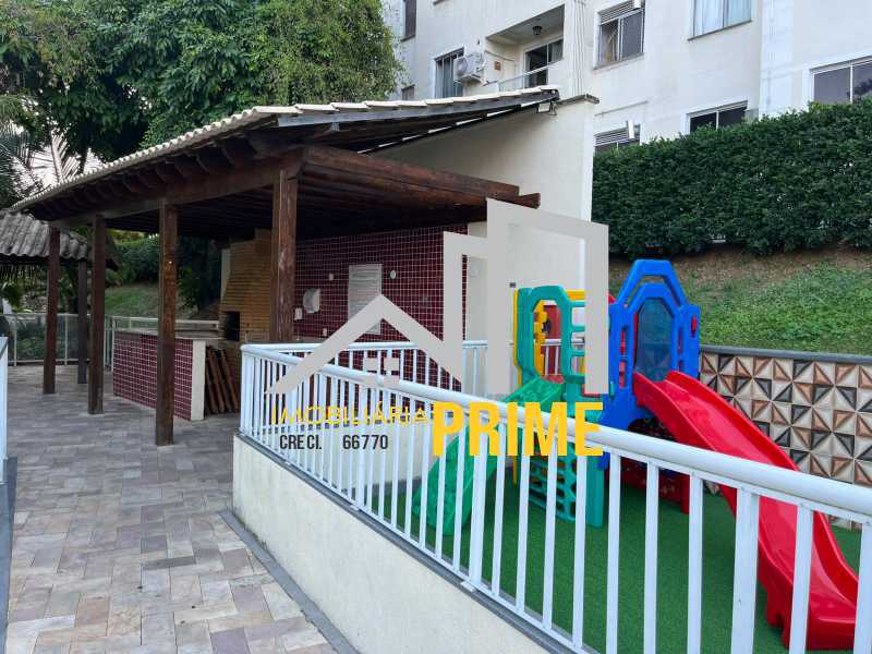 Conheça churrasq e play do imóvel - Apartamento 2 quartos com suite e varanda no Spazio Reserva Imperial - Isento de pedágio na Transolimpica - MPAP20143 - 9 churrasq e play - 9