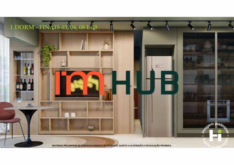 Conheça R13 Habitram Ultra Frei caneca do imóvel - Studio à venda Bela Vista, São Paulo - R$ 496.800 - MVST00036 - 15 R13 Habitram Ultra Frei caneca - 15