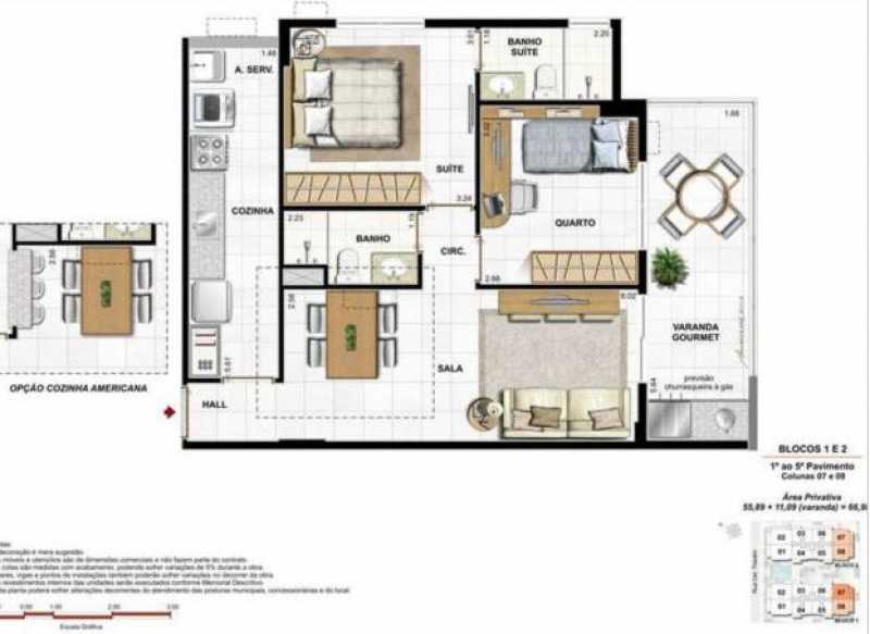 Conheça Plantas 5 do empreendimento - Fachada - Native Residences - 1017 - 16 Plantas 5 - 16
