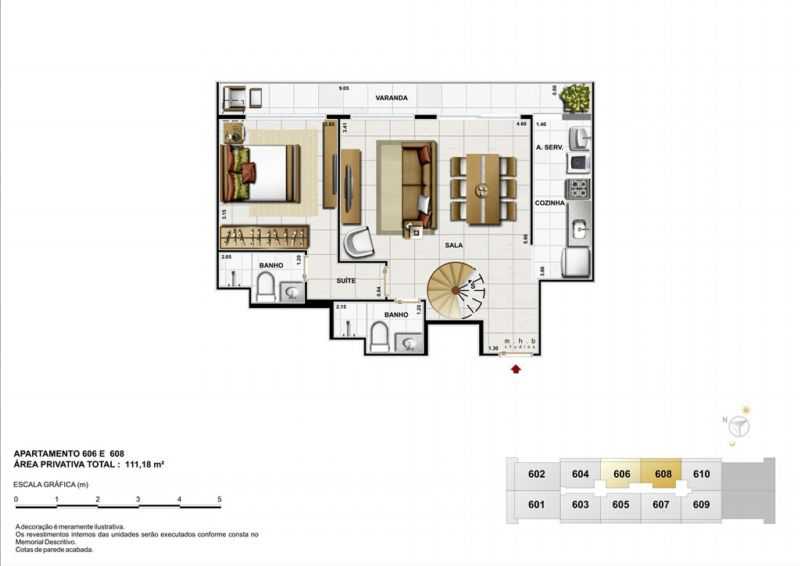 Conheça 42578 do empreendimento - Fachada - Jazz Harmony Residences - 416 - 23 42578 - 23