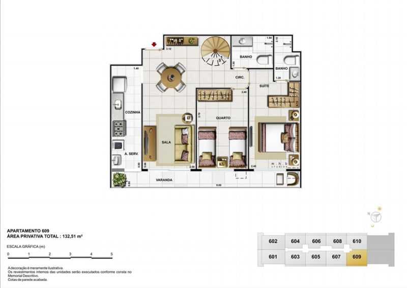 Conheça 42579 do empreendimento - Fachada - Jazz Harmony Residences - 416 - 24 42579 - 24