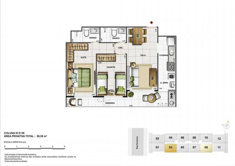 Conheça 42582 do empreendimento - Fachada - Jazz Harmony Residences - 416 - 26 42582 - 26