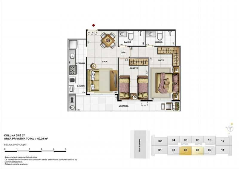 Conheça 42584 do empreendimento - Fachada - Jazz Harmony Residences - 416 - 27 42584 - 27