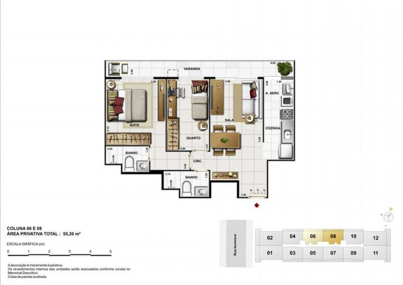 Conheça 42585 do empreendimento - Fachada - Jazz Harmony Residences - 416 - 28 42585 - 28