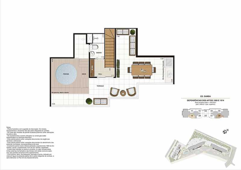 Conheça planta 8 do empreendimento - Fachada - Carioca Residencial - 693 - 30 planta 8 - 30