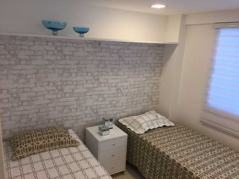 Conheça quartos decorado 3. do empreendimento - Fachada - Elegance Freguesia - 952 - 12 quartos decorado 3. - 12