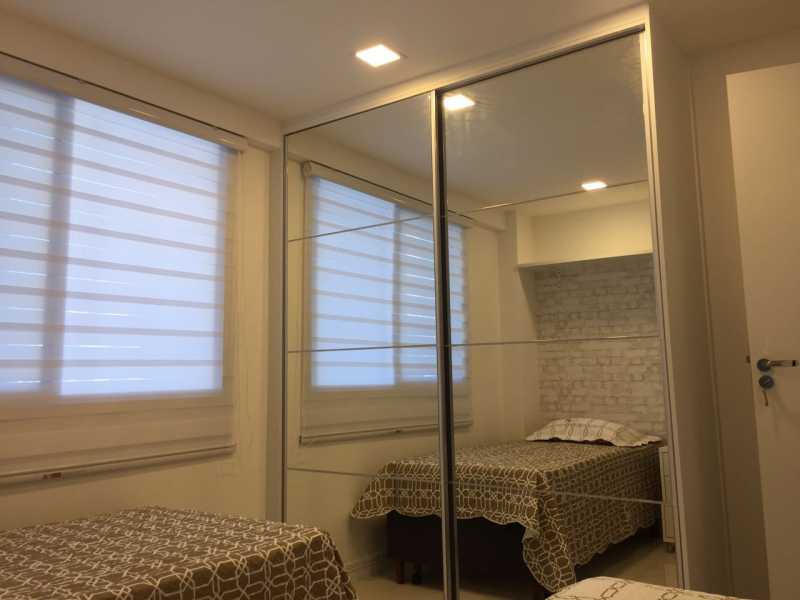 Conheça quartos decorado 5. do empreendimento - Fachada - Elegance Freguesia - 952 - 14 quartos decorado 5. - 14