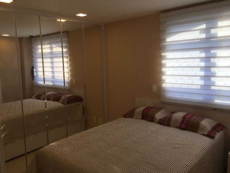 Conheça quartos decorado 6. do empreendimento - Fachada - Elegance Freguesia - 952 - 15 quartos decorado 6. - 15
