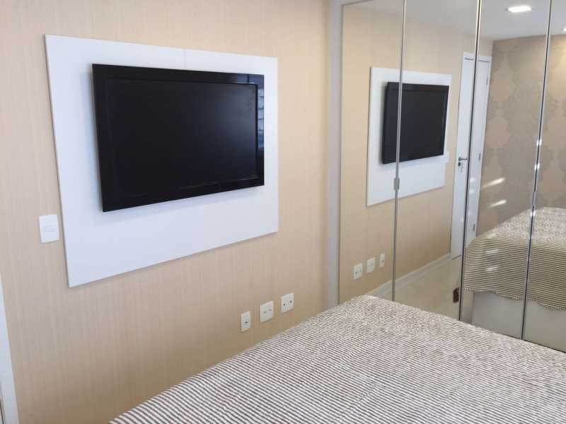 Conheça quartos decorado 9. do empreendimento - Fachada - Elegance Freguesia - 952 - 18 quartos decorado 9. - 18