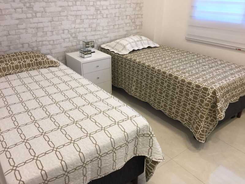 Conheça quartos decorado 10. do empreendimento - Fachada - Elegance Freguesia - 952 - 19 quartos decorado 10. - 19