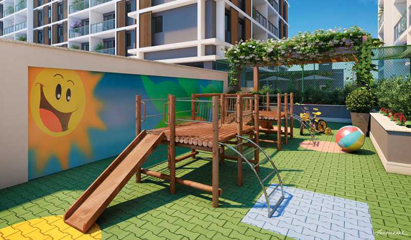 Conheça playground do empreendimento - Fachada - Brise Condomínio Club - 957 - 17 playground - 17