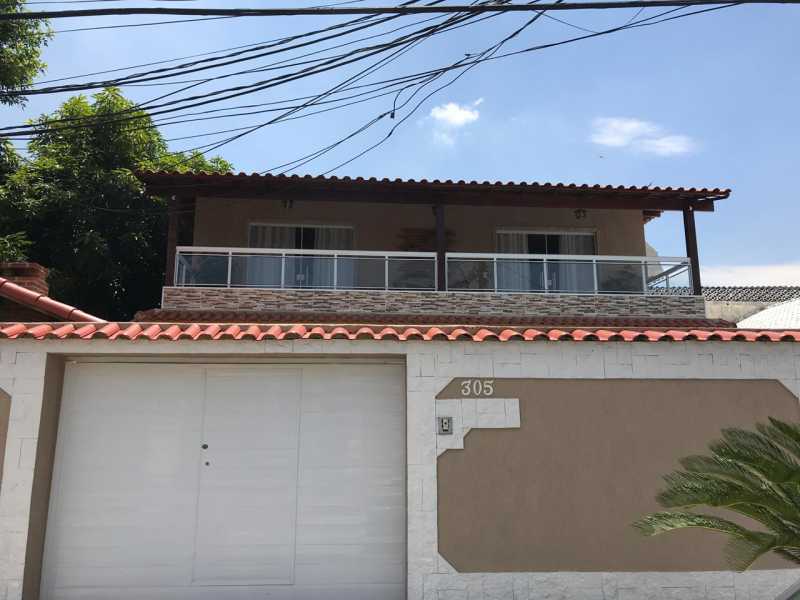 Conheça muro do imóvel - Casa 5 quartos à venda Tanque, Rio de Janeiro - R$ 820.000 - FRCA50010 - 10 muro - 10