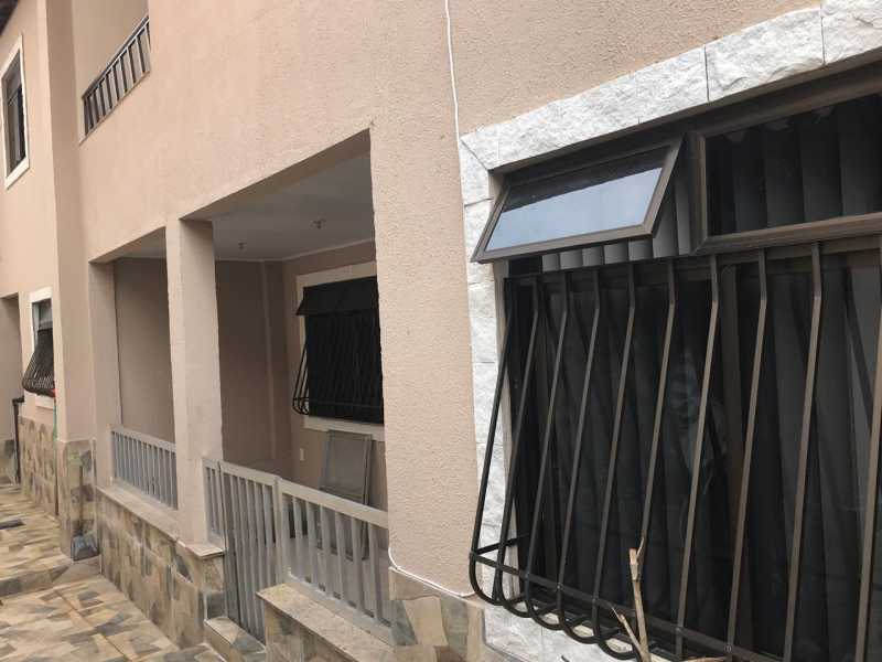 Conheça varanda lateral do imóvel - Casa 5 quartos à venda Tanque, Rio de Janeiro - R$ 820.000 - FRCA50010 - 12 varanda lateral - 12