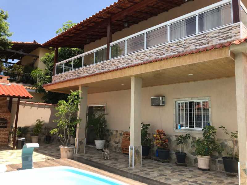 Conheça varanda do imóvel - Casa 5 quartos à venda Tanque, Rio de Janeiro - R$ 820.000 - FRCA50010 - 4 varanda - 4