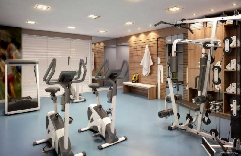 Conheça academia do imóvel - Sala Comercial 21m² à venda Estrada dos Três Rios,Freguesia (Jacarepaguá), Rio de Janeiro - R$ 180.000 - FRSL00057 - 2 academia - 2