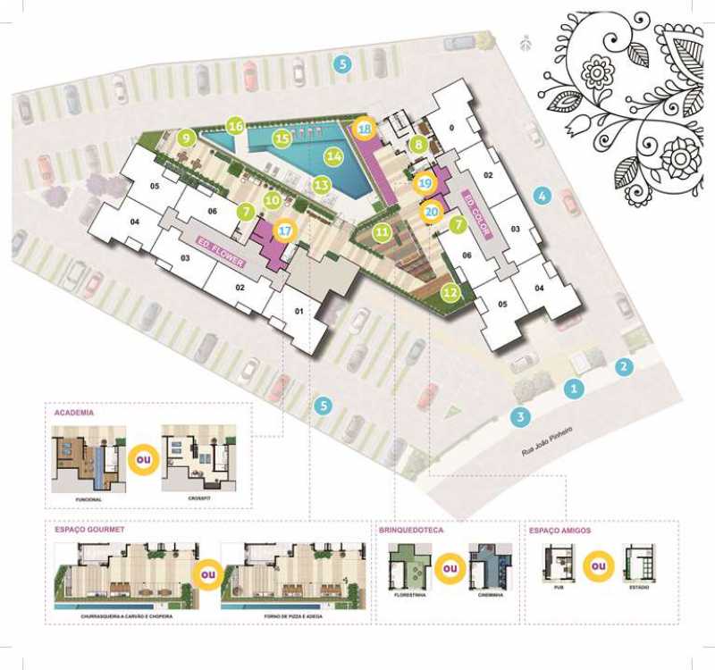 Conheça masterplan do imóvel - Apartamento 2 quartos à venda Piedade, Rio de Janeiro - R$ 301.000 - MEAP20685 - 11 masterplan - 11