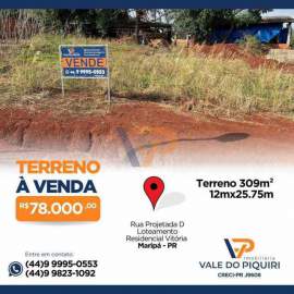 Lote à venda Maripá, Maripá - R$ 78.000 - VPLT00006 Lote à venda Maripá, Maripá - R$ 78.000 - VPLT00006